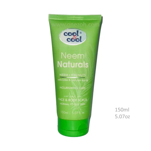 Cool&Cool Neem Naturals Face & Body Scrub 150ml