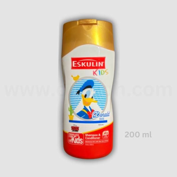 Kids Danald Duck Shampoo & Conditioner Eskulin® Disney 200mL