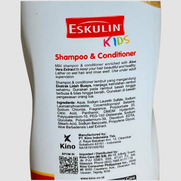 Kids Mickey Mouse Shampoo & Conditioner Eskulin® Disney 200mL - Image 3