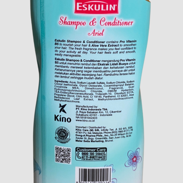 Kids Ariel Shampoo & Conditioner Eskulin® Disney 200mL - Image 3