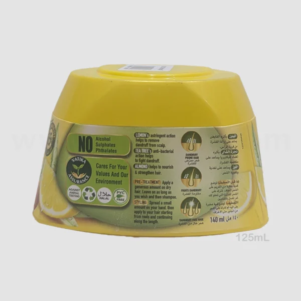 Vatika Styling Hair Cream Lemon, Tea Tree