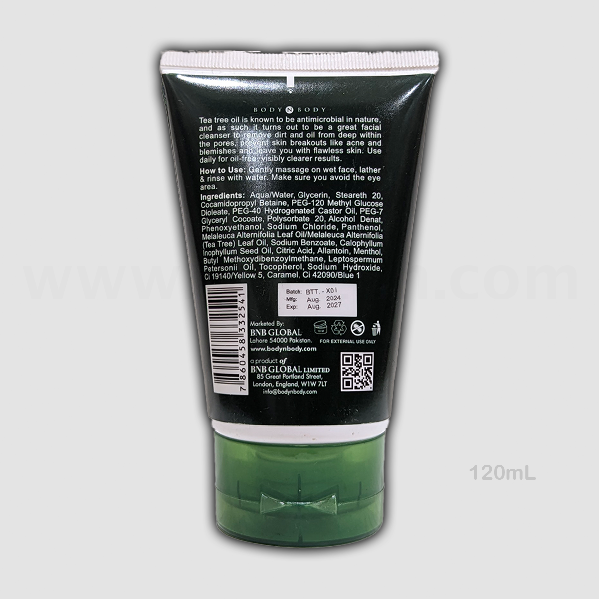 BNB Tea Tree Face Wash